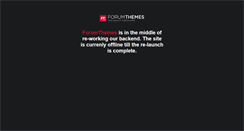 Desktop Screenshot of forumthemes.com