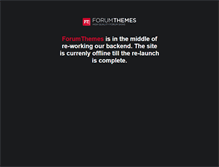 Tablet Screenshot of forumthemes.com